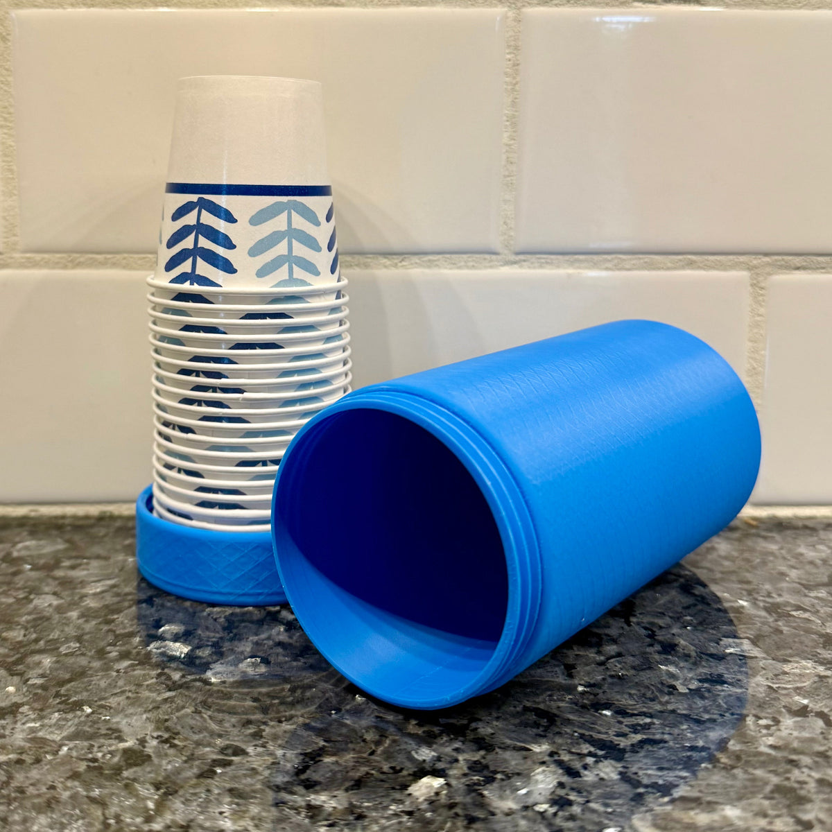 Reusable 3oz. Dixie Cup Protective Travel Sleeve Y-Axis Printing LLC