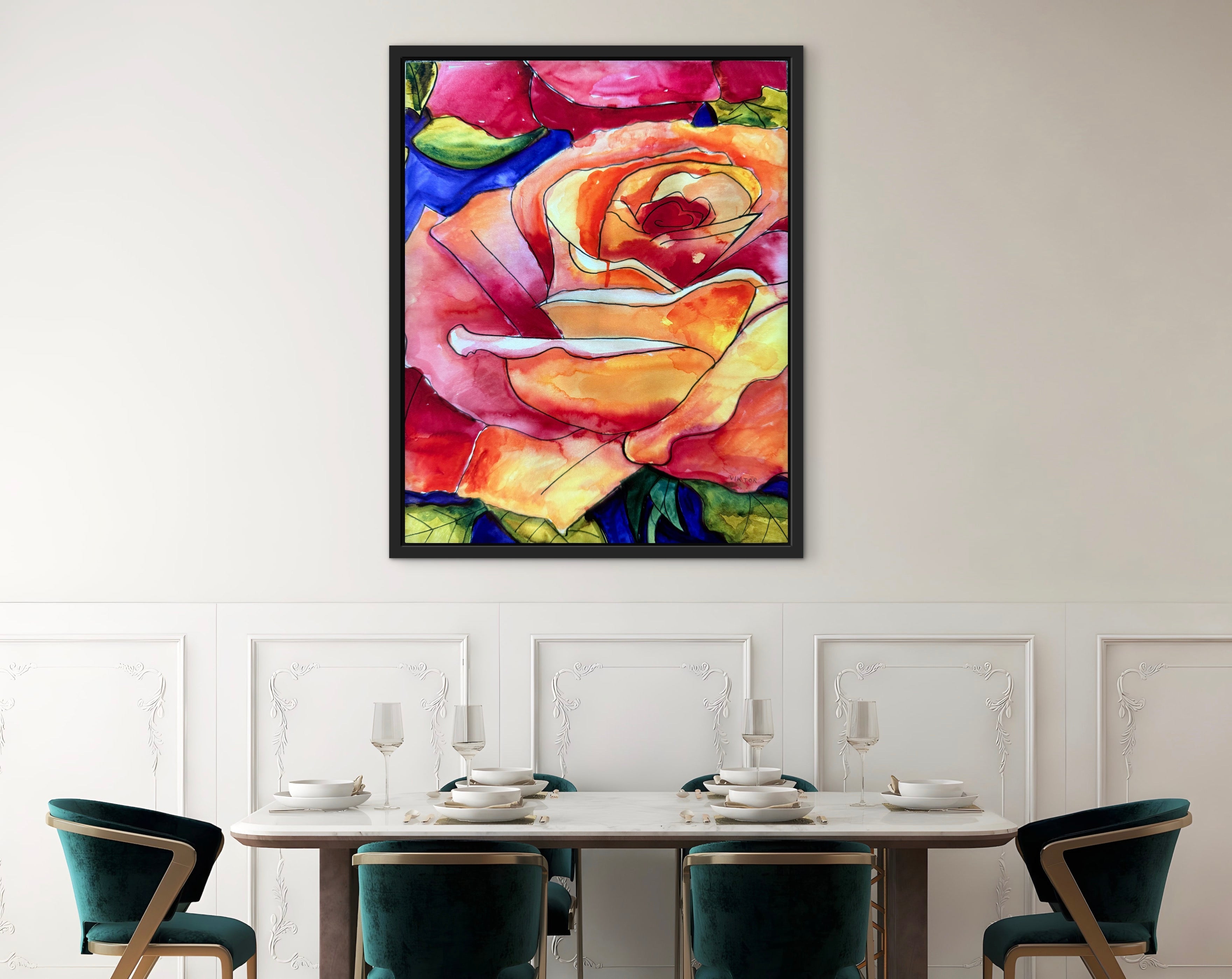 Ethereal Bloom - Art Prints Vichy's Art