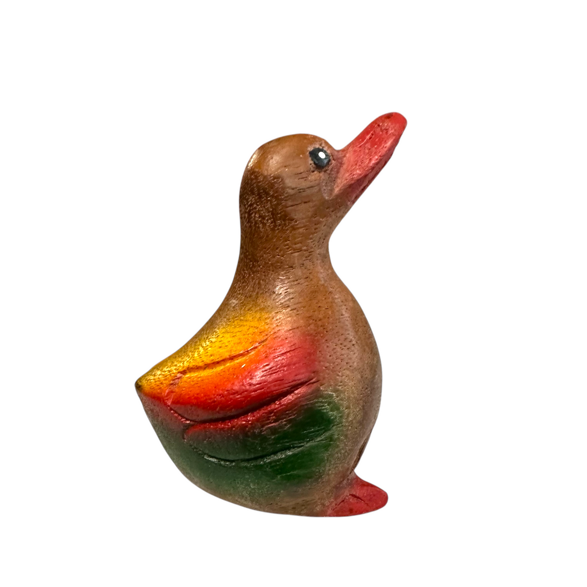 Painted Wooden whistle duck Music Frog Co