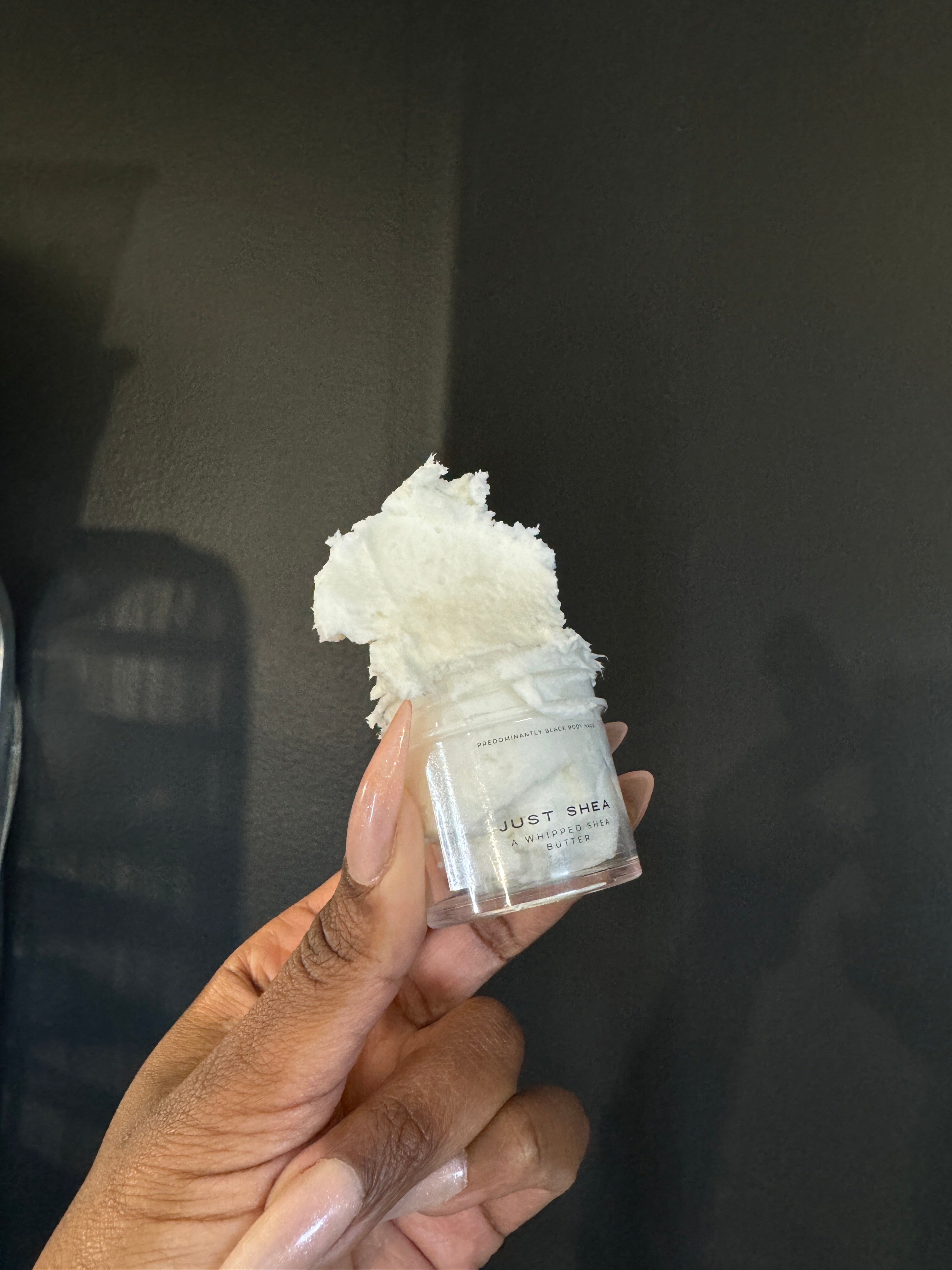 JUST SHEA (Unscented), A WHIPPED SHEA BODY BUTTER Predominantly Black