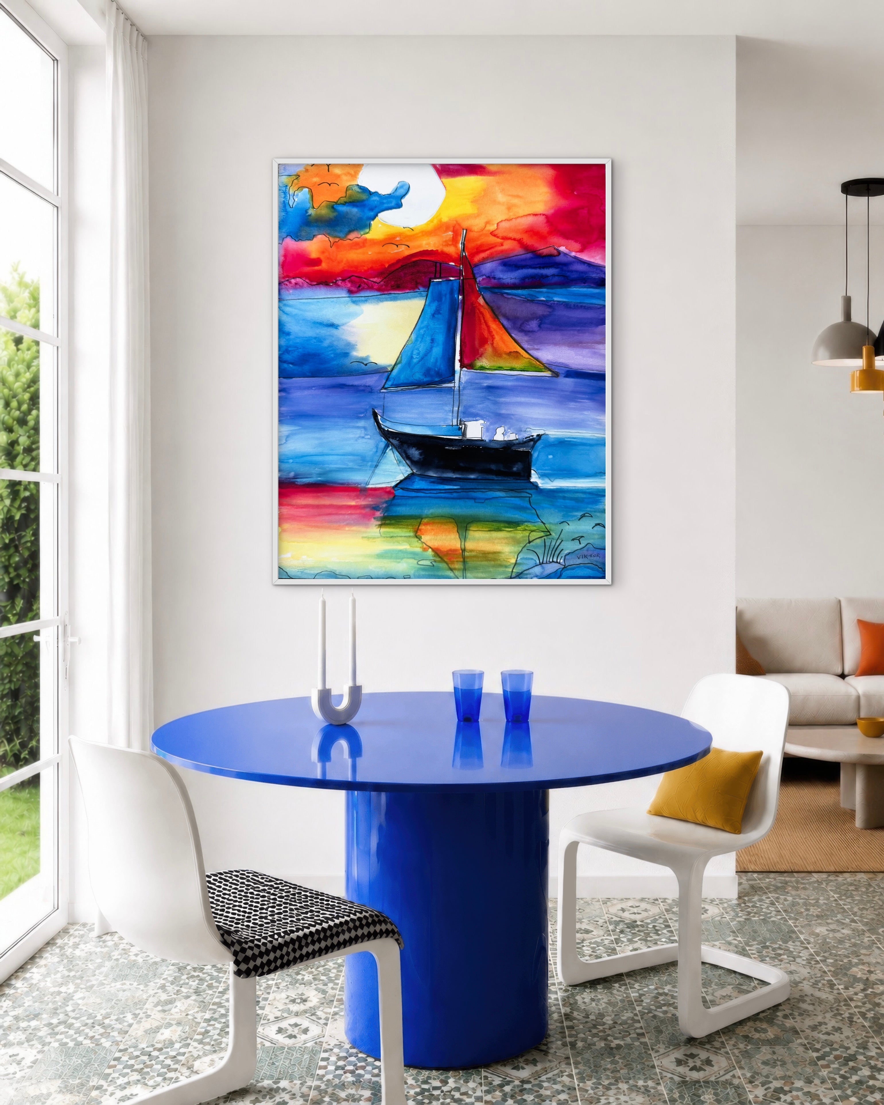 Sail Away - Art Prints Vichy's Art