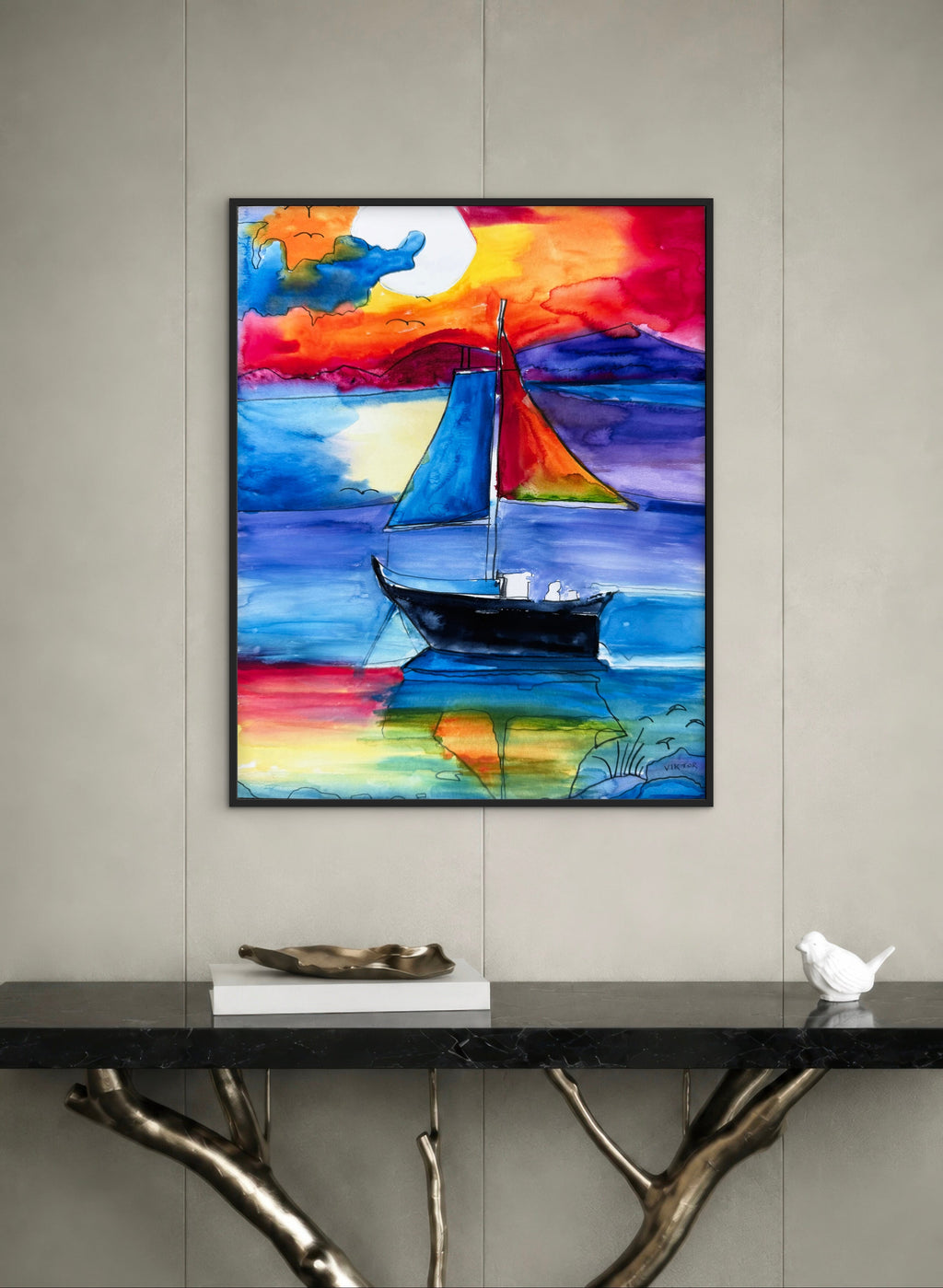 Sail Away - Art Prints Vichy's Art