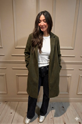 SC - Juliette Olive Mid-Length Coat Nash Grey Wholesale