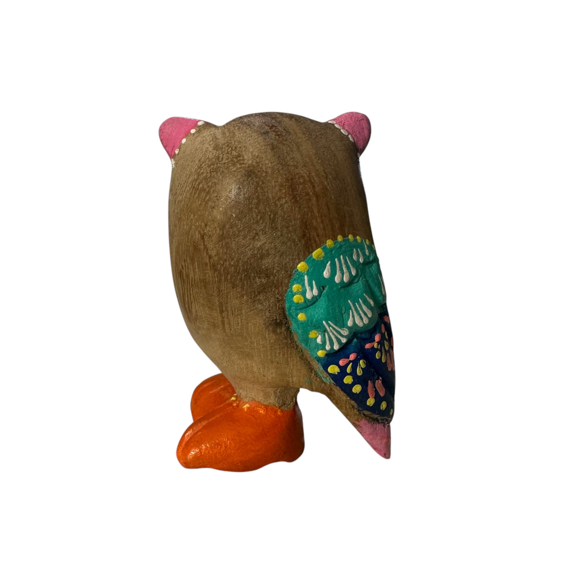 Pink-Nosed Owl with Red Eyes Music Frog Co