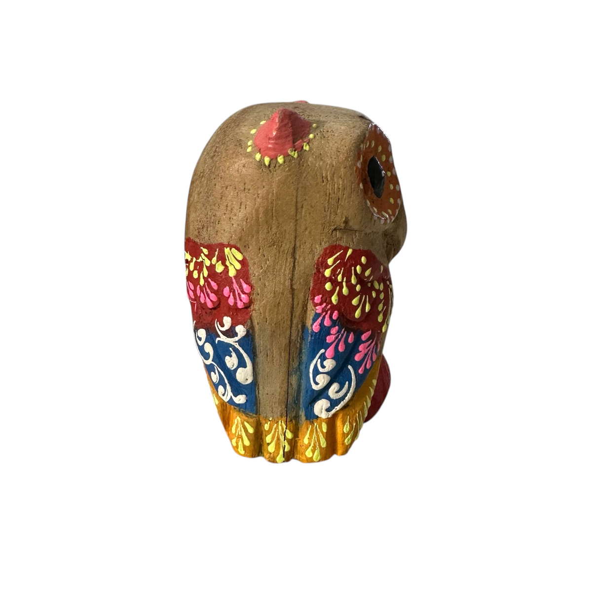 Yellow-Spotted Owl with Red Boots Music Frog Co