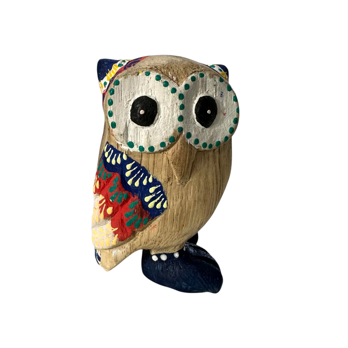 White-Eyed Owl with Orange Eyes Music Frog Co