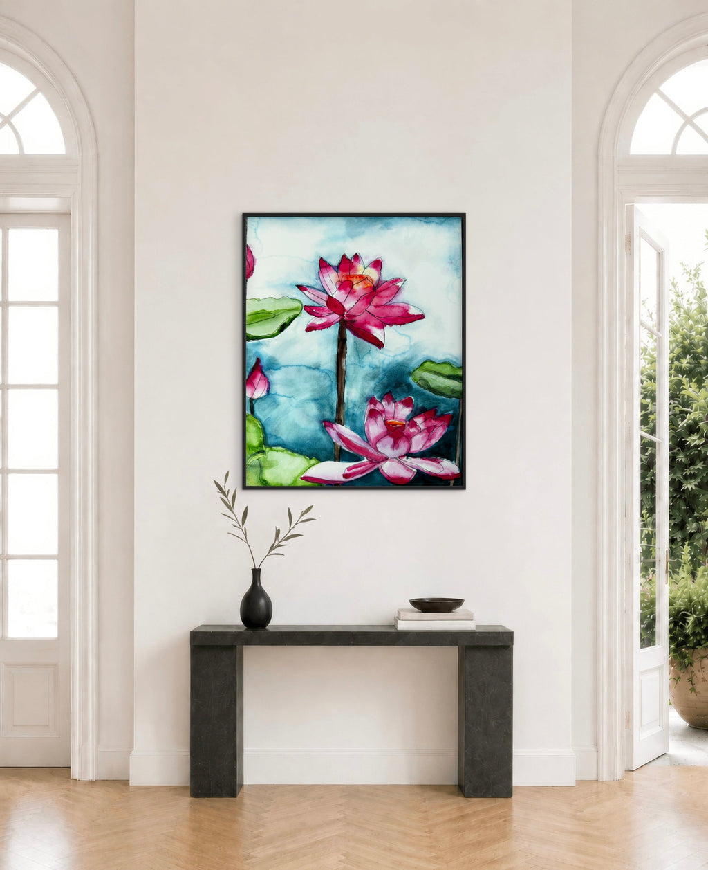 Lotus Bloom - Art Prints Vichy's Art