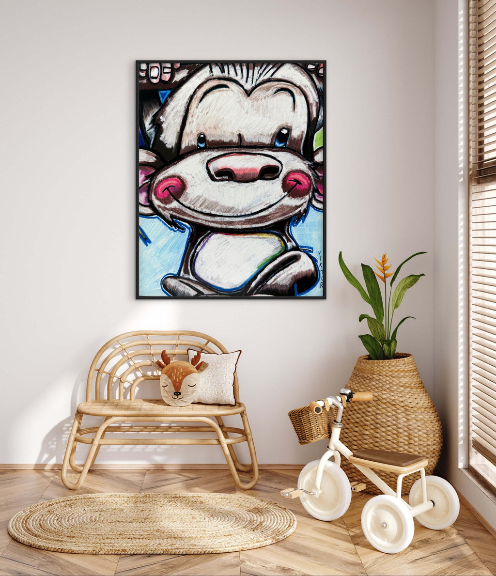 Monkeying Around - Art Prints Vichy's Art