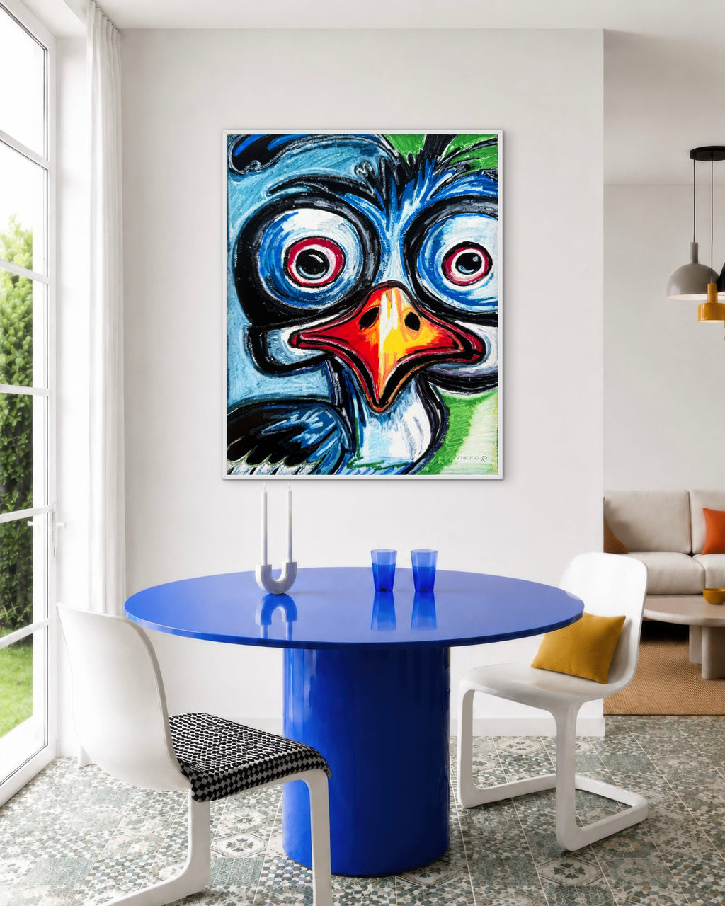 Whimsy Bird - Art Prints Vichy's Art