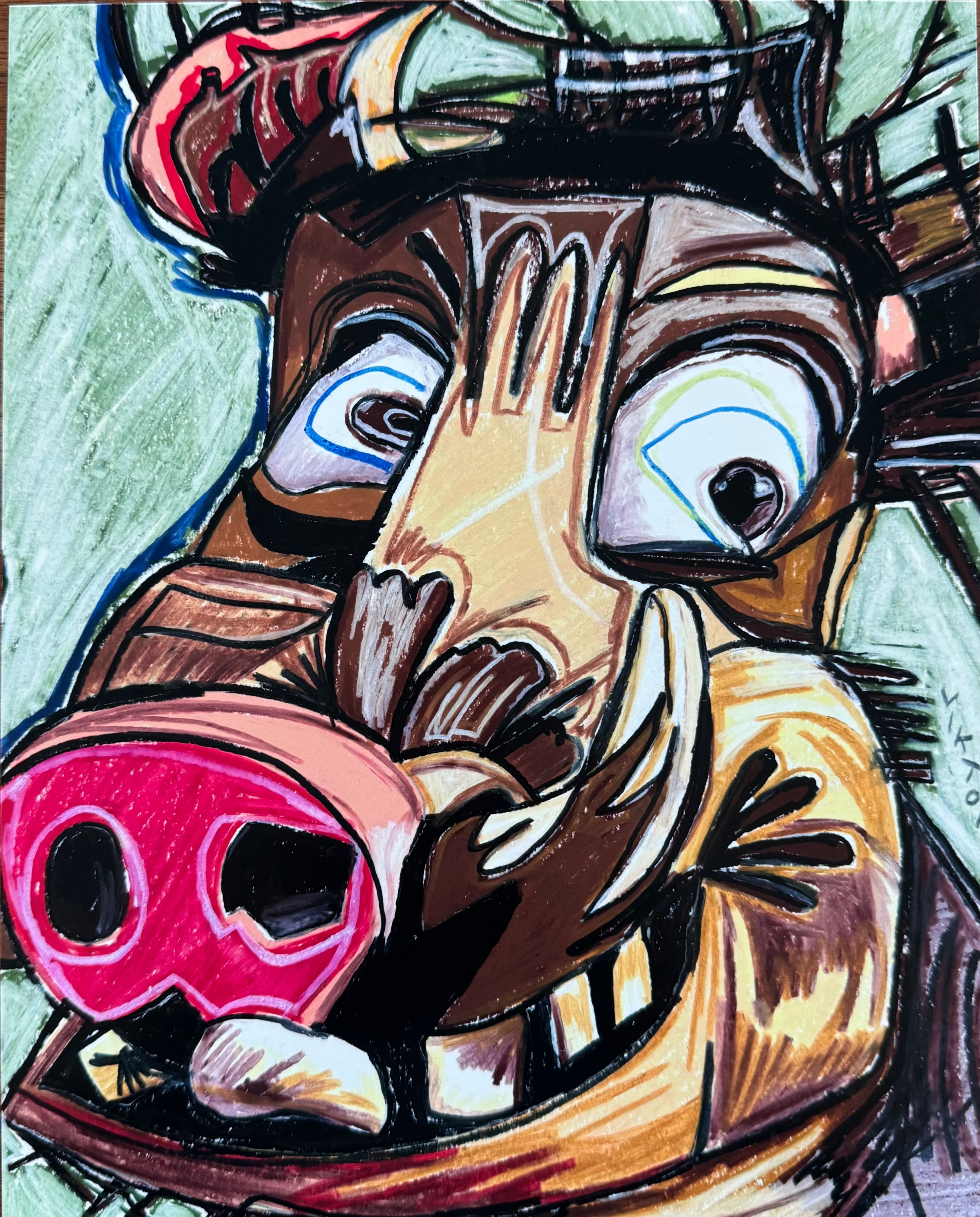 Snuggle Tooth - Art Prints Vichy's Art