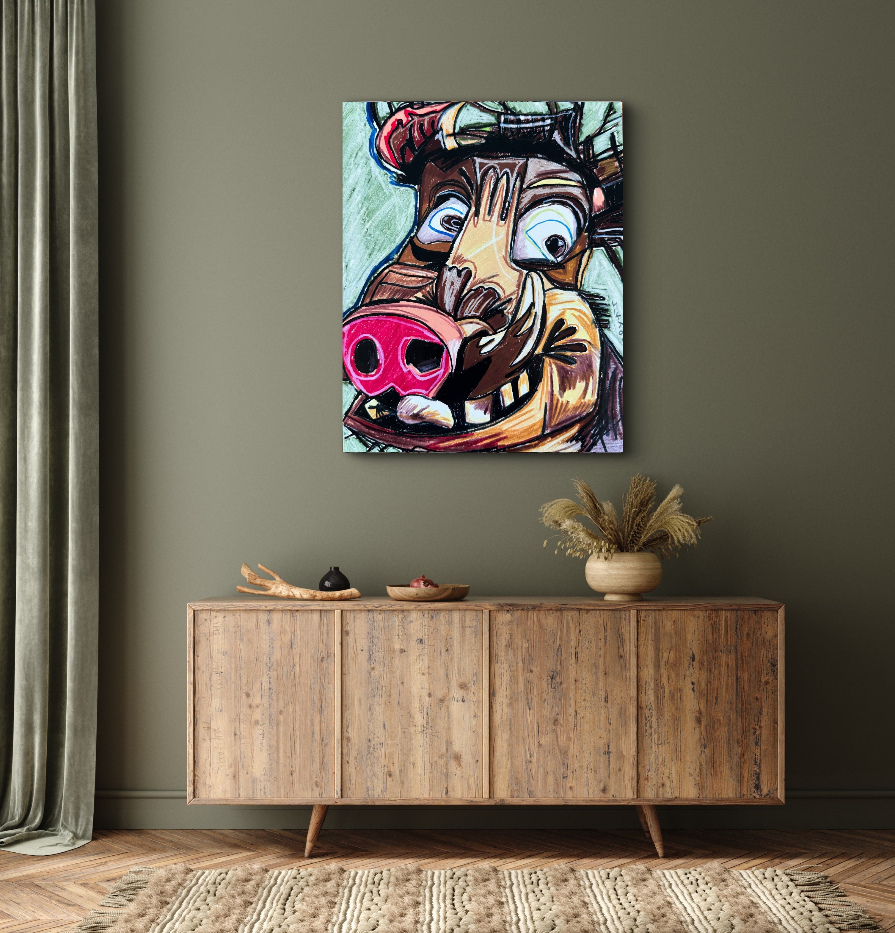 Snuggle Tooth - Art Prints Vichy's Art