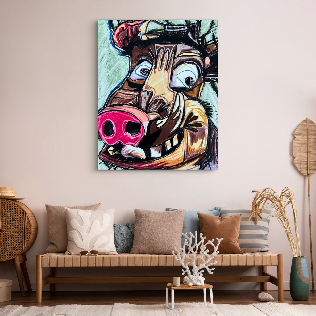 Snuggle Tooth - Art Prints Vichy's Art