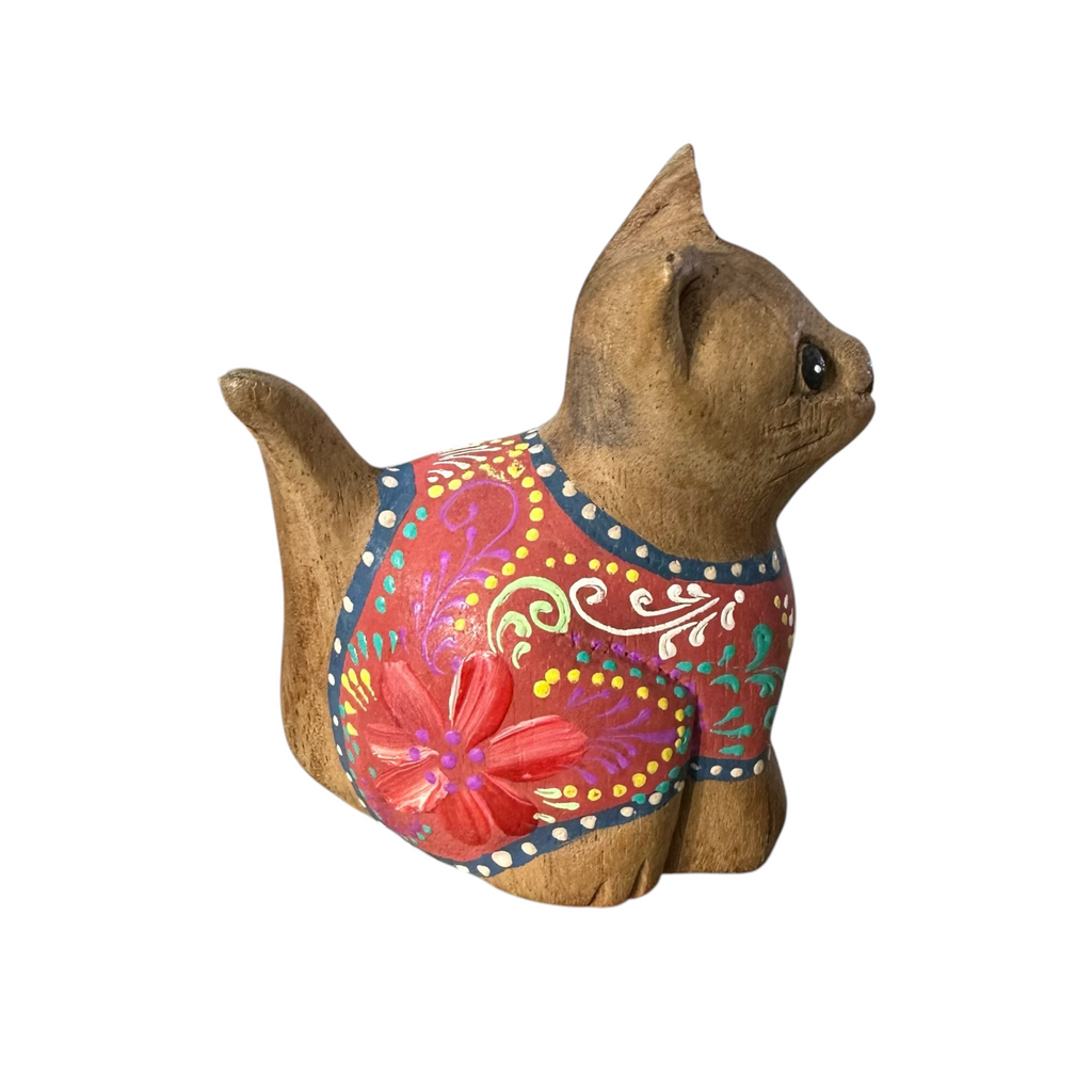 Pink & Blue Version – Rosewood Whimsy Cat Music Frog Co