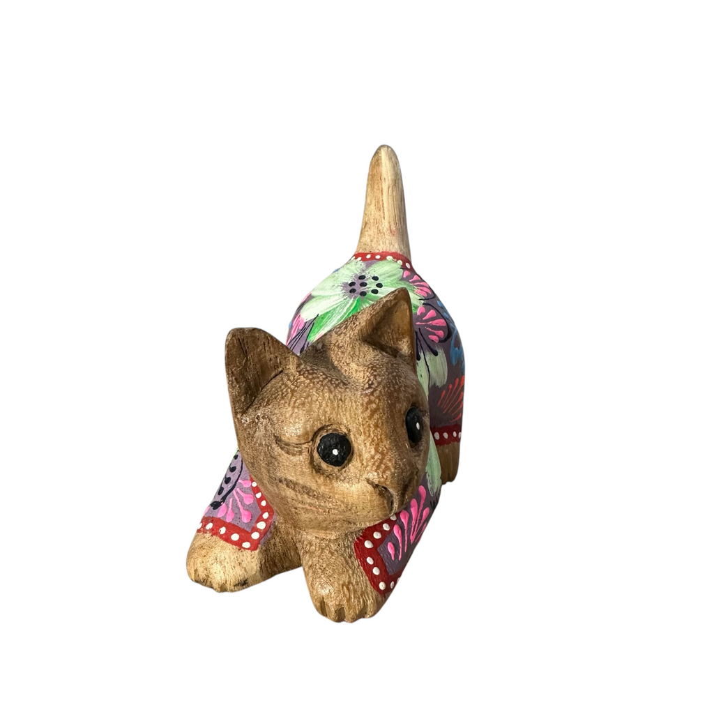 Pastel Floral Version – Blossom Hunter Cat Music Frog Co