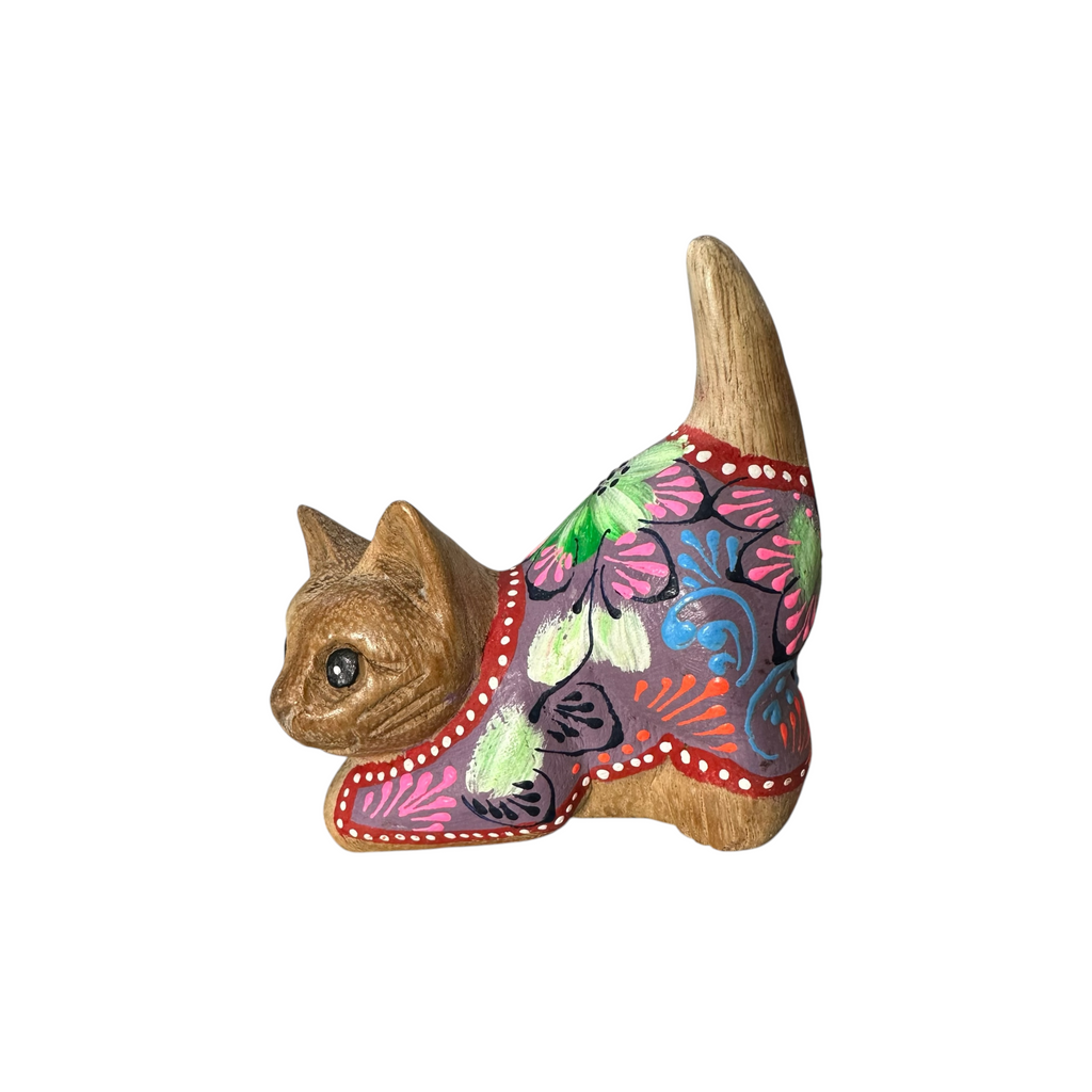 Pastel Floral Version – Blossom Hunter Cat Music Frog Co