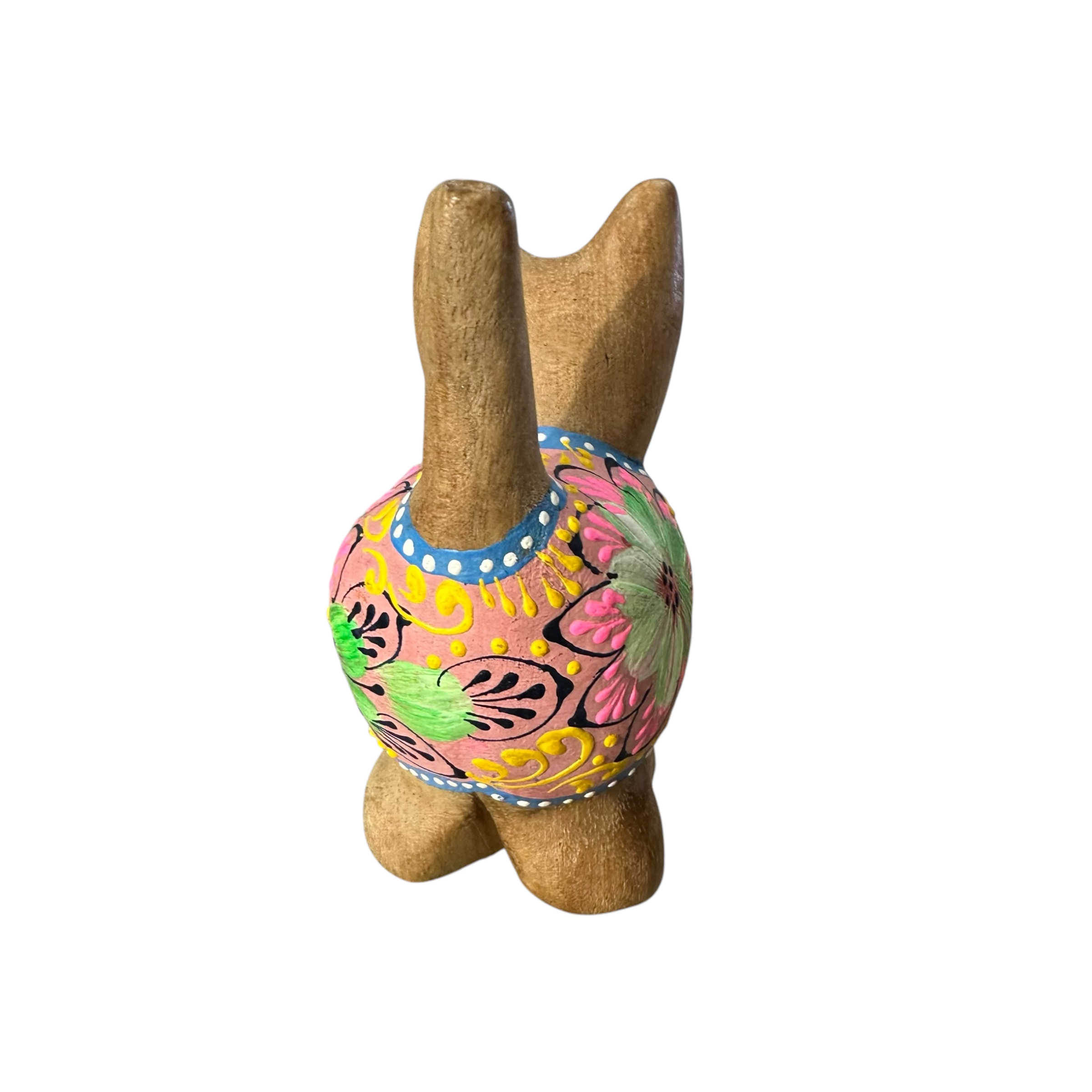 Brown with Multicolor Floral – Sunset Petals Cat Music Frog Co