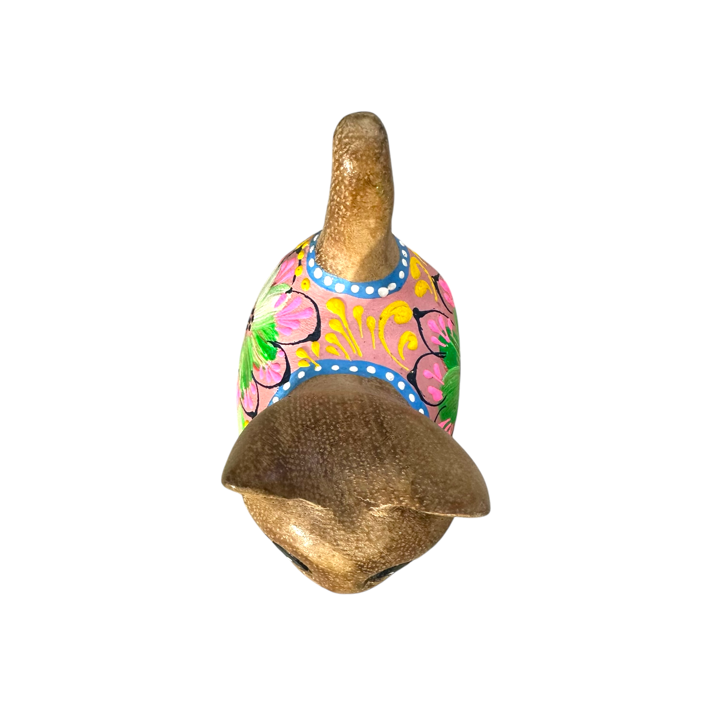 Brown with Multicolor Floral – Sunset Petals Cat Music Frog Co