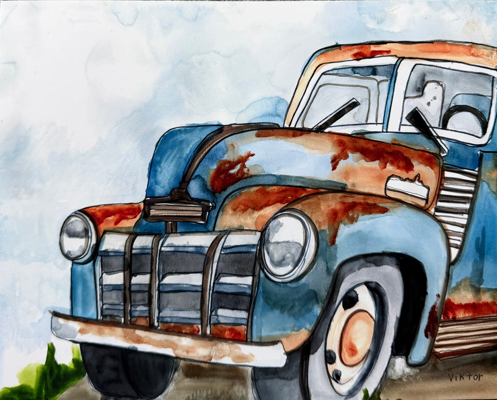 Vintage Transport - Art Prints Vichy's Art