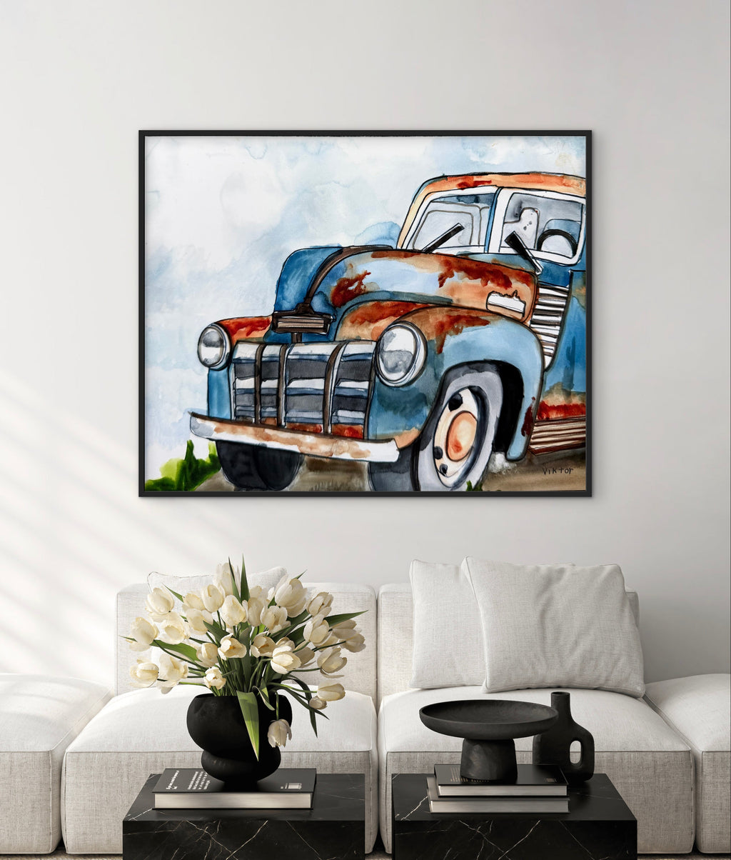 Vintage Transport - Art Prints Vichy's Art