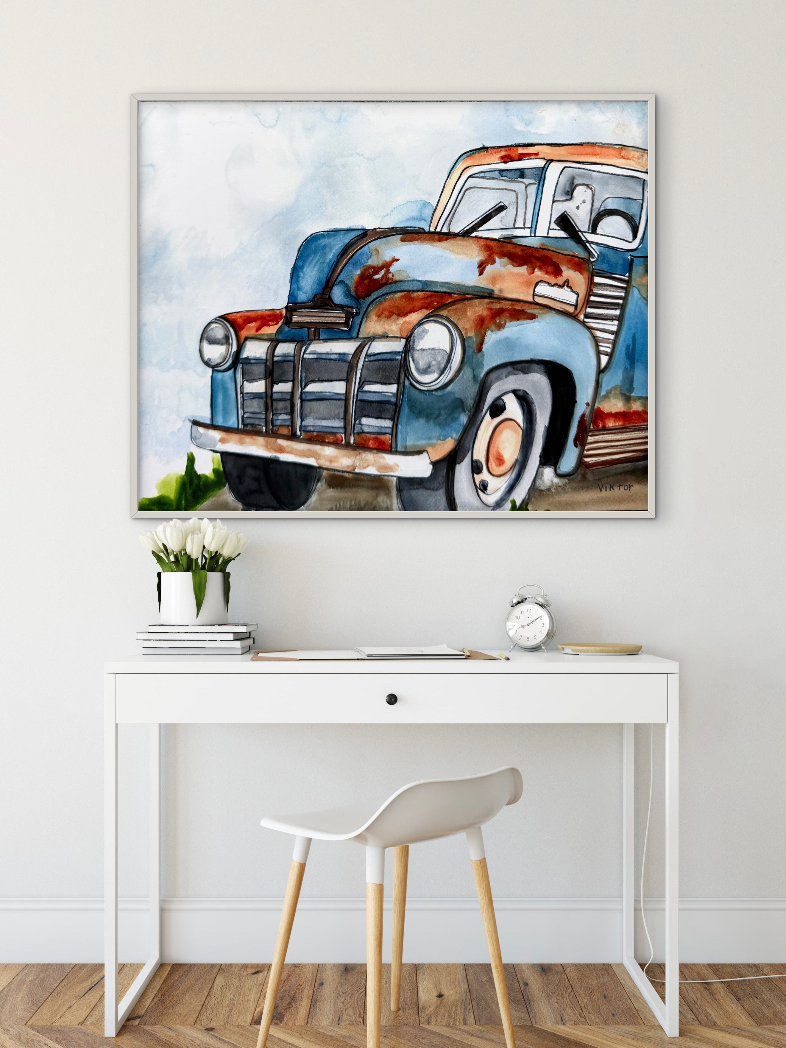 Vintage Transport - Art Prints Vichy's Art