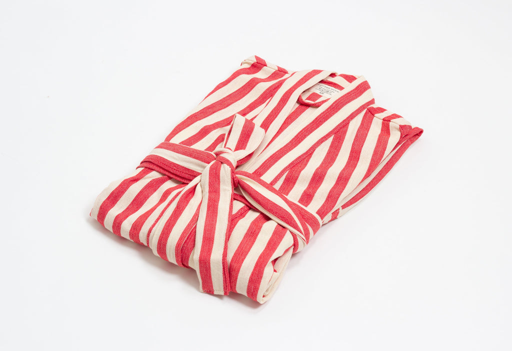 Red Girit Robe Eastern Woven