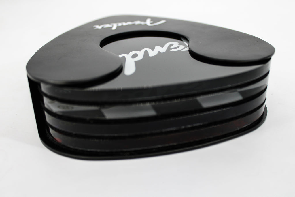 Fender Guitar Pick Shaped Coasters (Set of 4) Pluginz Keychains