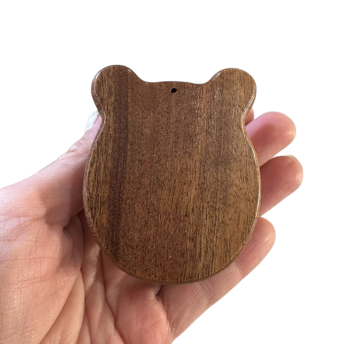Mini Bear-Shaped Wooden Kalimba – 8-Key Thumb Piano Music Frog Co
