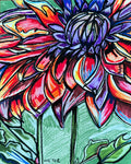 Dahlia - Art Prints Vichy's Art