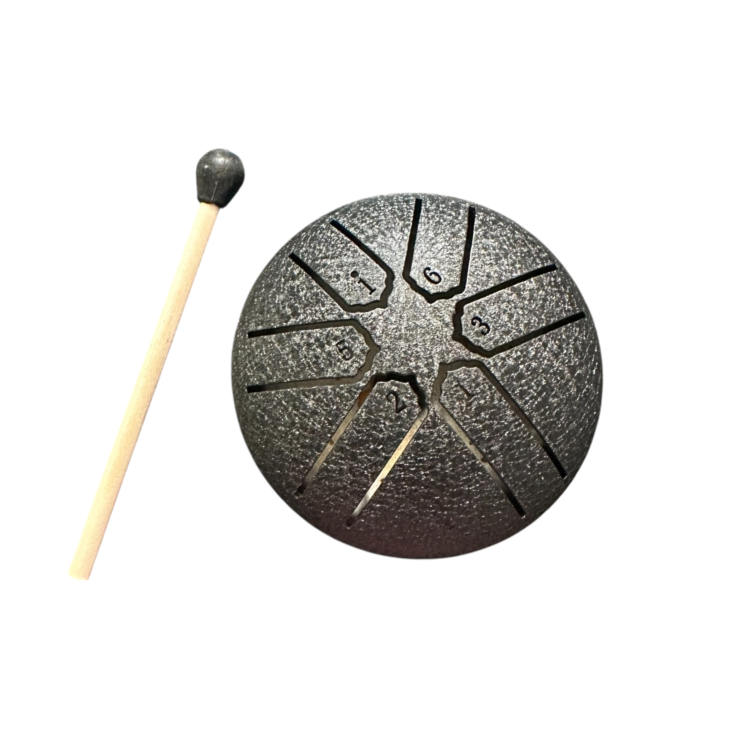 mini-steel-rain-drum-3-inch-percussion-instrument-with-mallet Music Frog Co