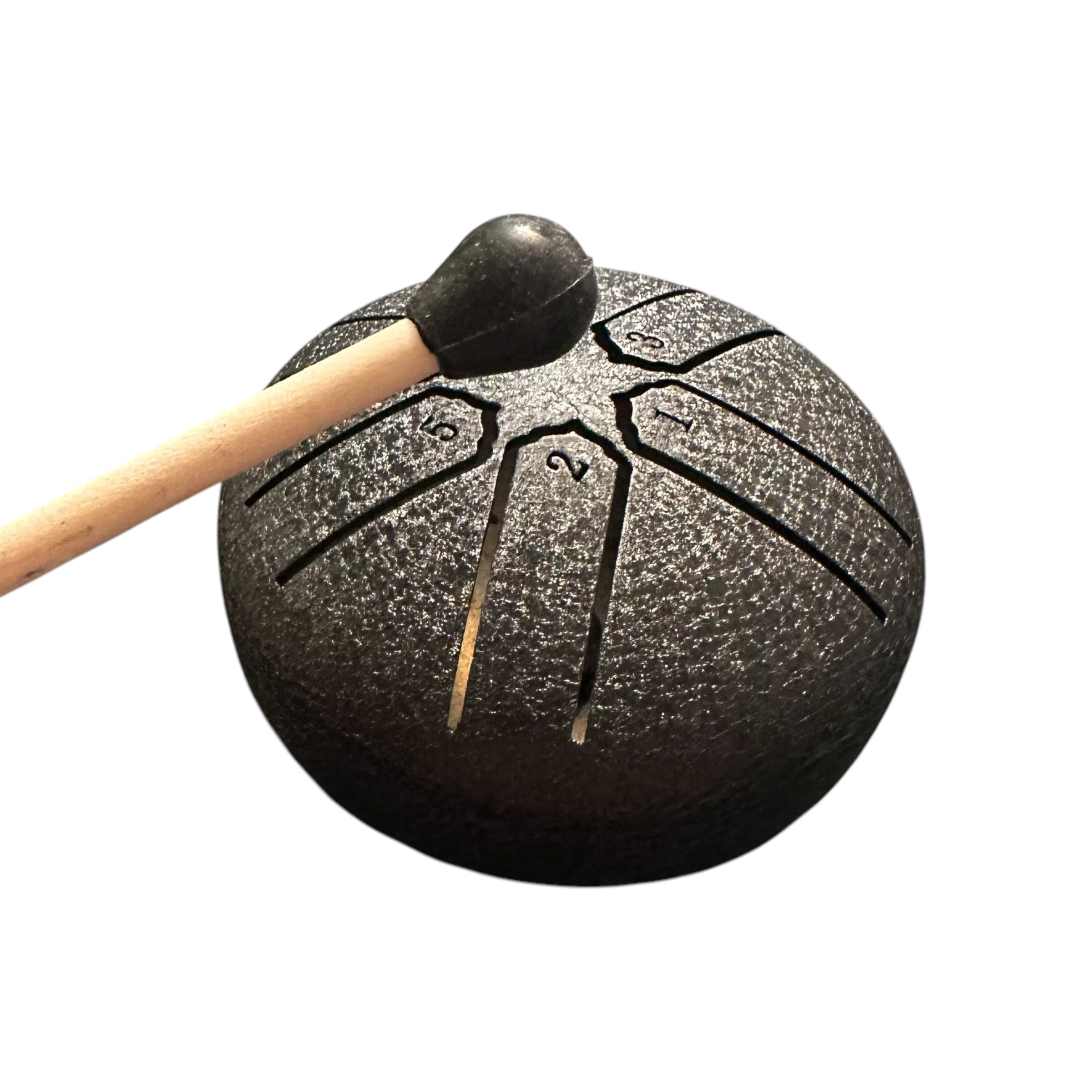mini-steel-rain-drum-3-inch-percussion-instrument-with-mallet Music Frog Co