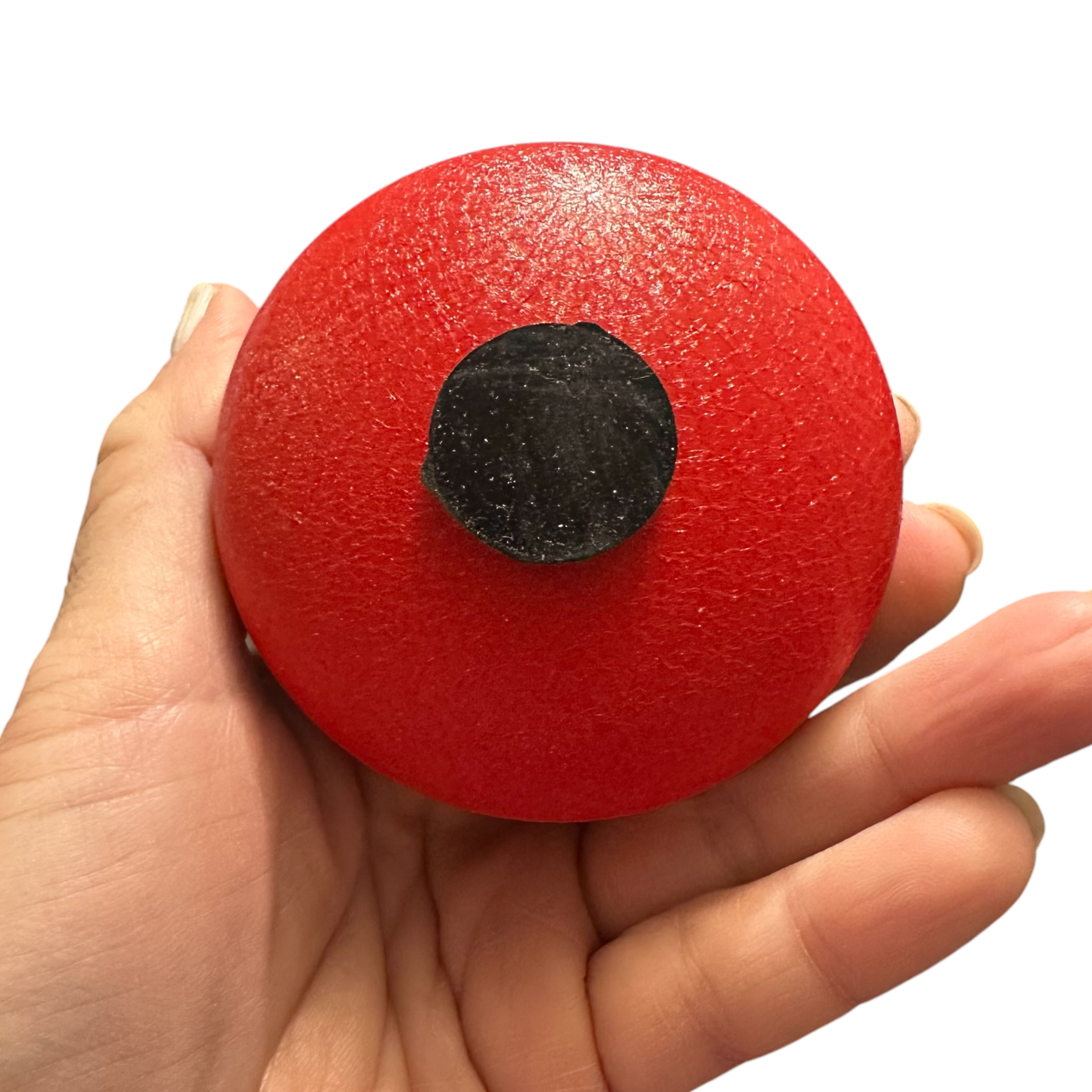 mini-steel-rain-drum-3-inch-percussion-instrument-with-mallet-red Music Frog Co