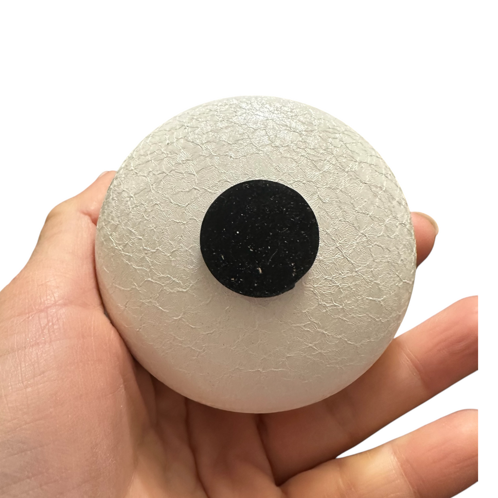 Mini Rain Drum 3 Steel Percussion Instrument with Mallet (White) Music Frog Co