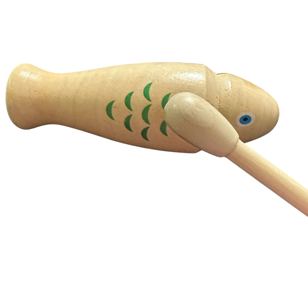 wooden-fish-guiro-hand-percussion-instrument-with-mallet Music Frog Co