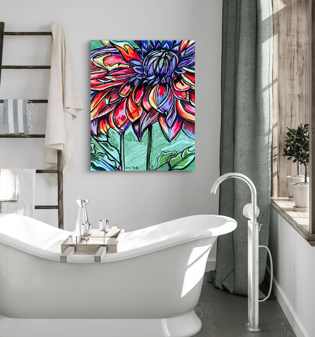 Dahlia - Art Prints Vichy's Art