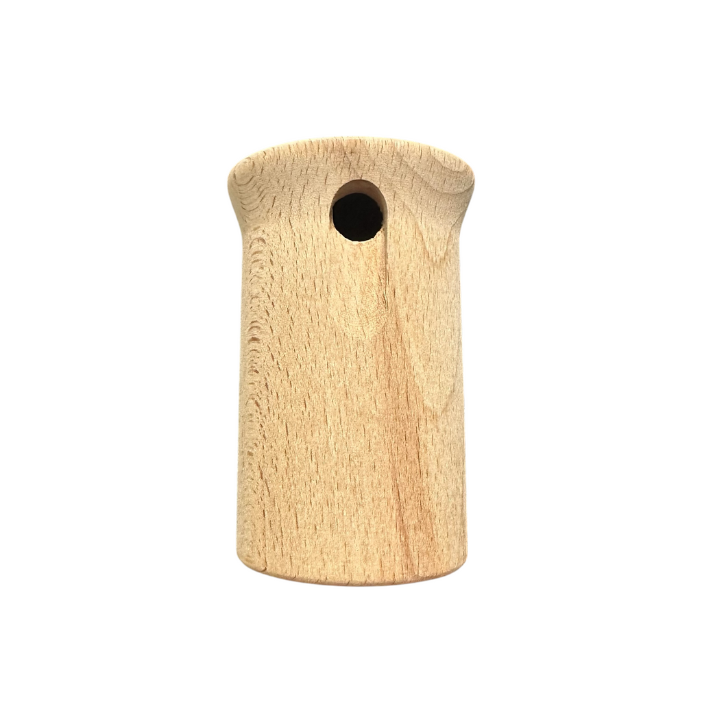 Wooden Owl Hooter Whistle – Natural Bird Call Instrument Music Frog Co