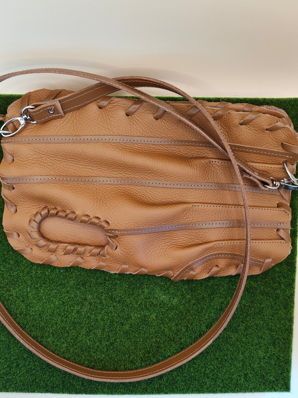 Finger Glove Purse - Blank No Patch Whenitwasagame baseballglovewallets.com