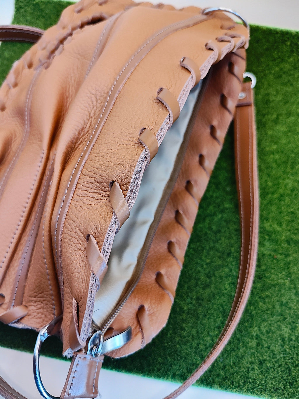 Finger Glove Purse - Blank No Patch Whenitwasagame baseballglovewallets.com