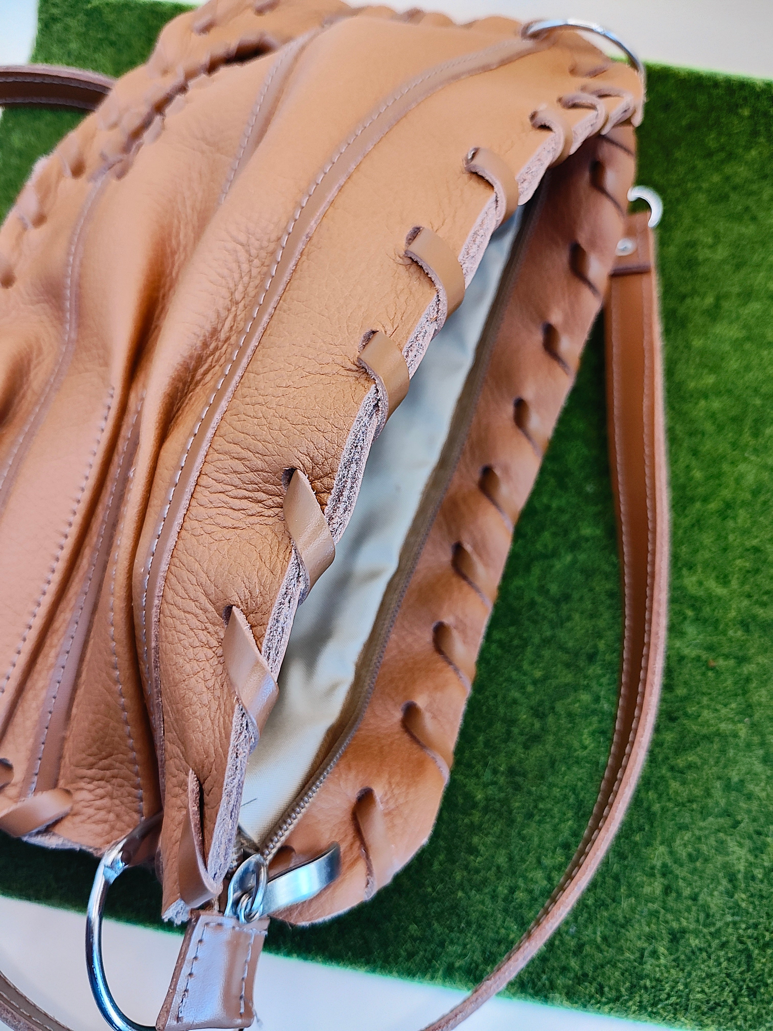 Finger Glove Purse - Blank No Patch Whenitwasagame baseballglovewallets.com