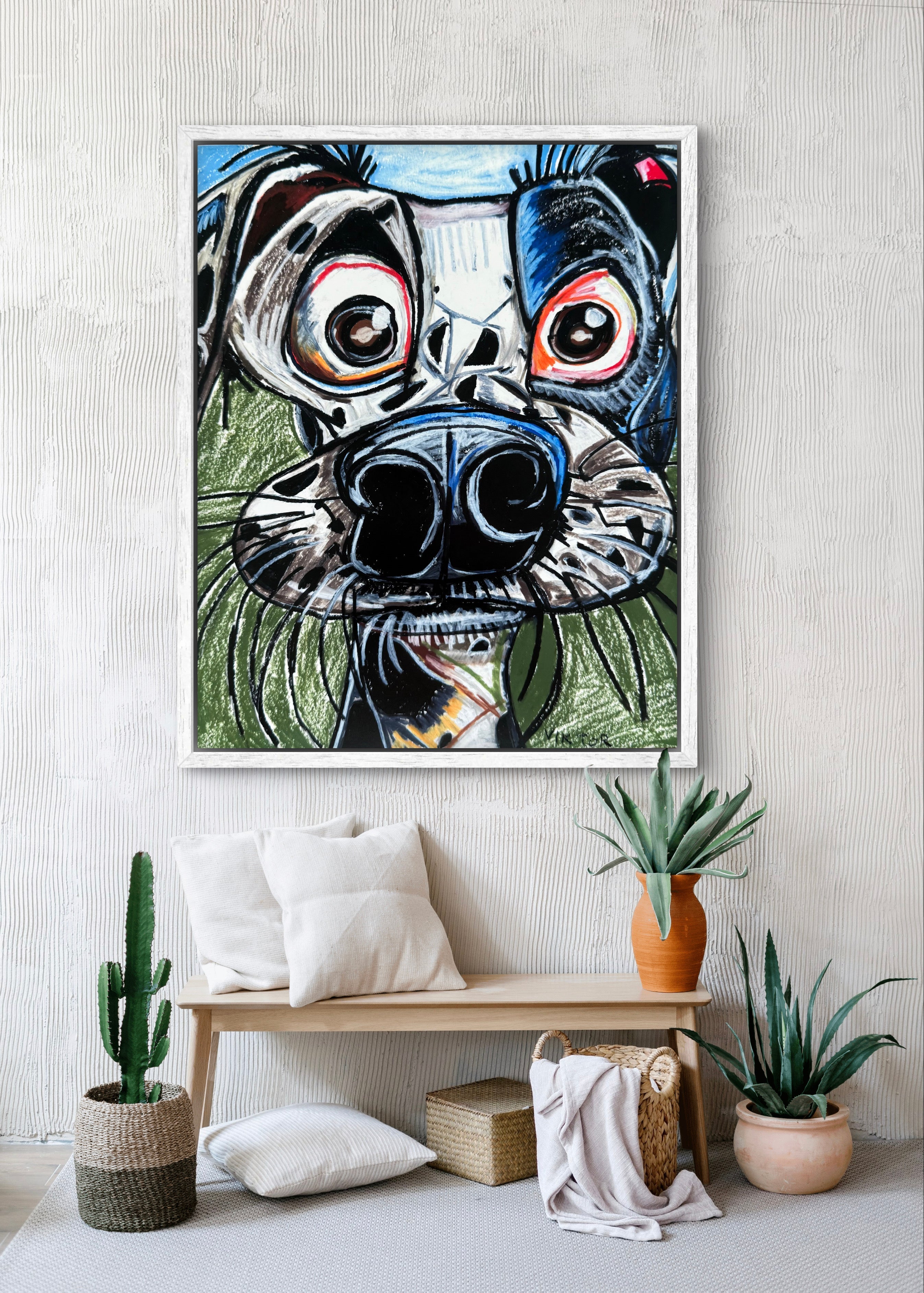 Funny Dalmatian - Art Prints Vichy's Art