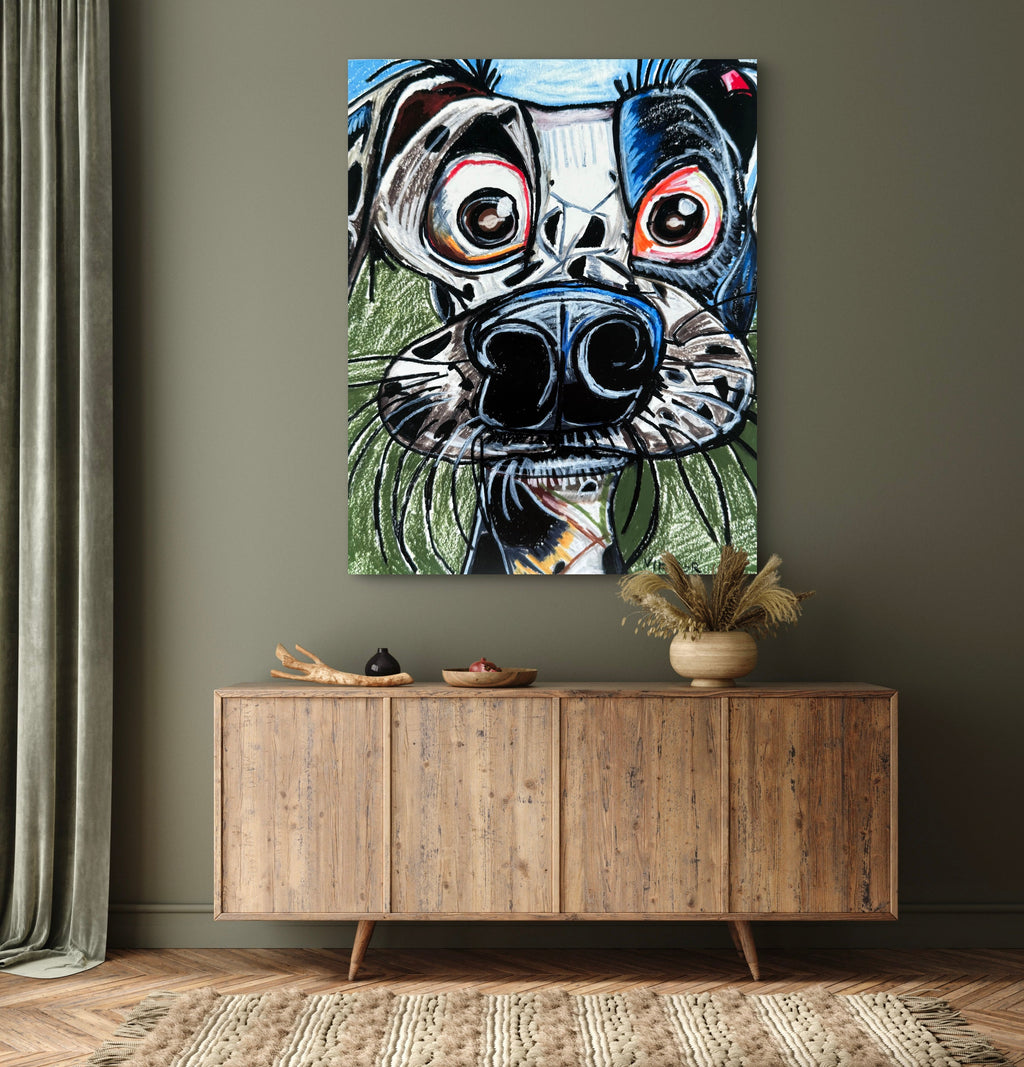 Funny Dalmatian - Art Prints Vichy's Art