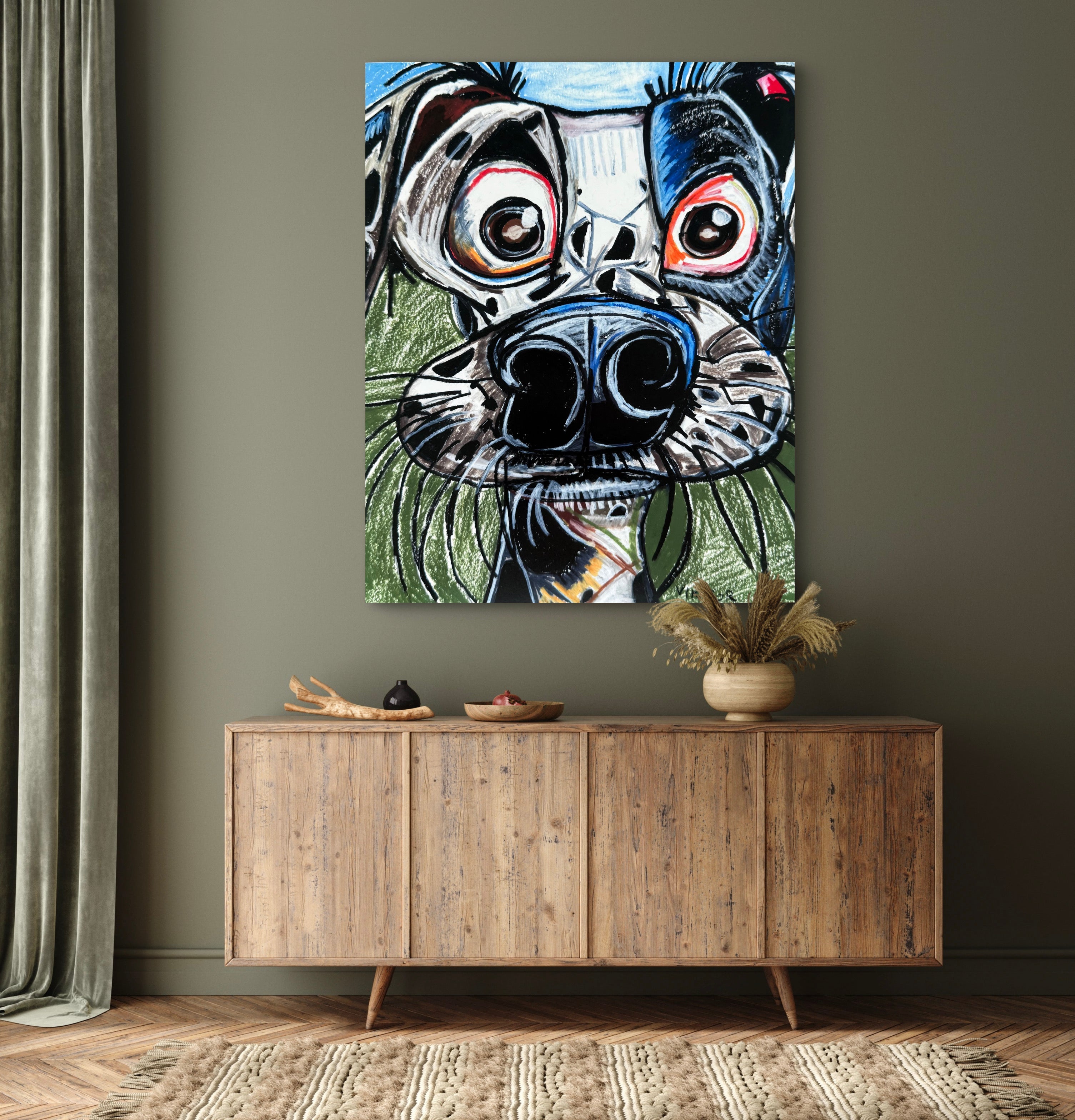 Funny Dalmatian - Art Prints Vichy's Art