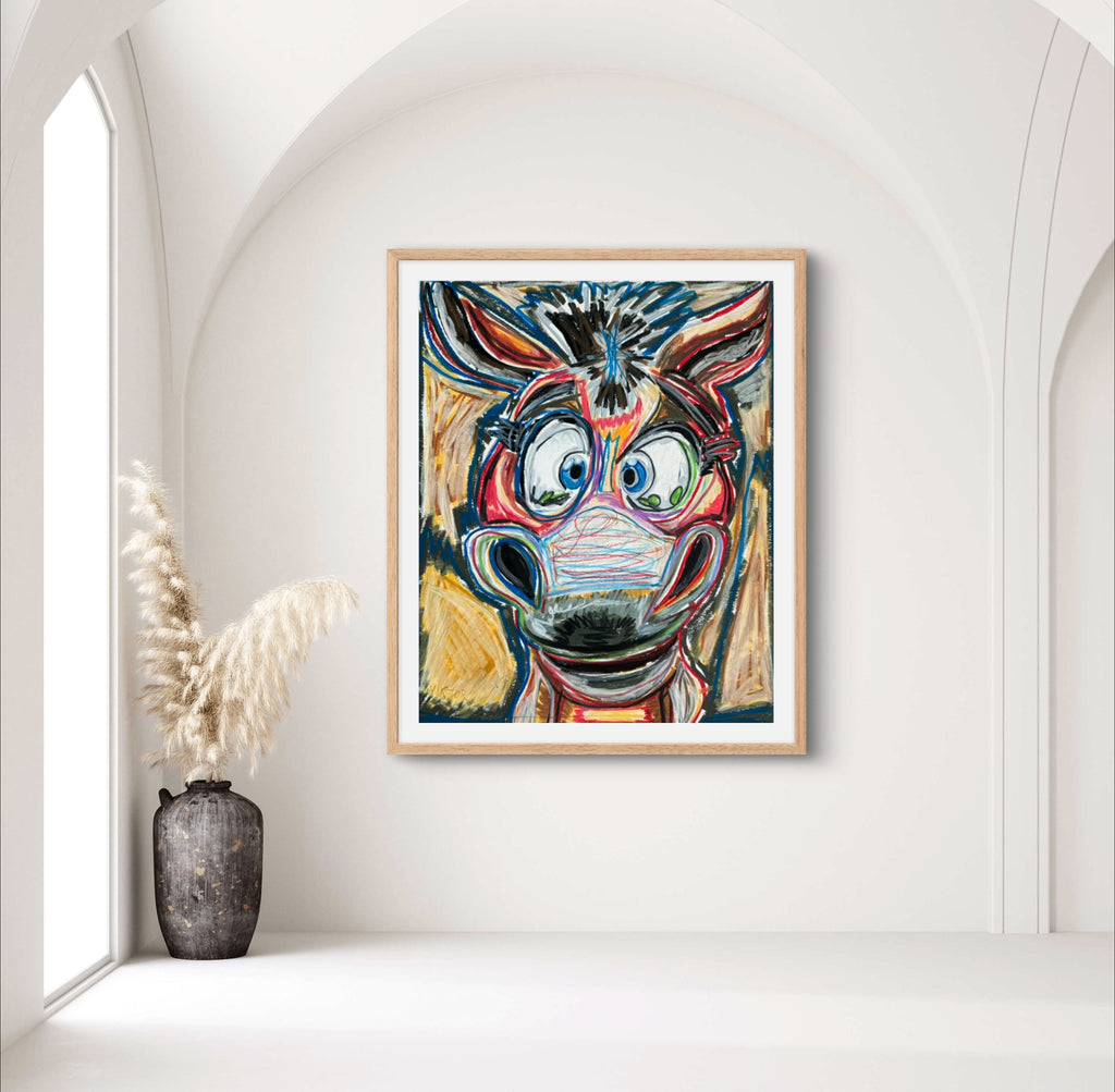Mister Ed the Donkey - Art Prints Vichy's Art