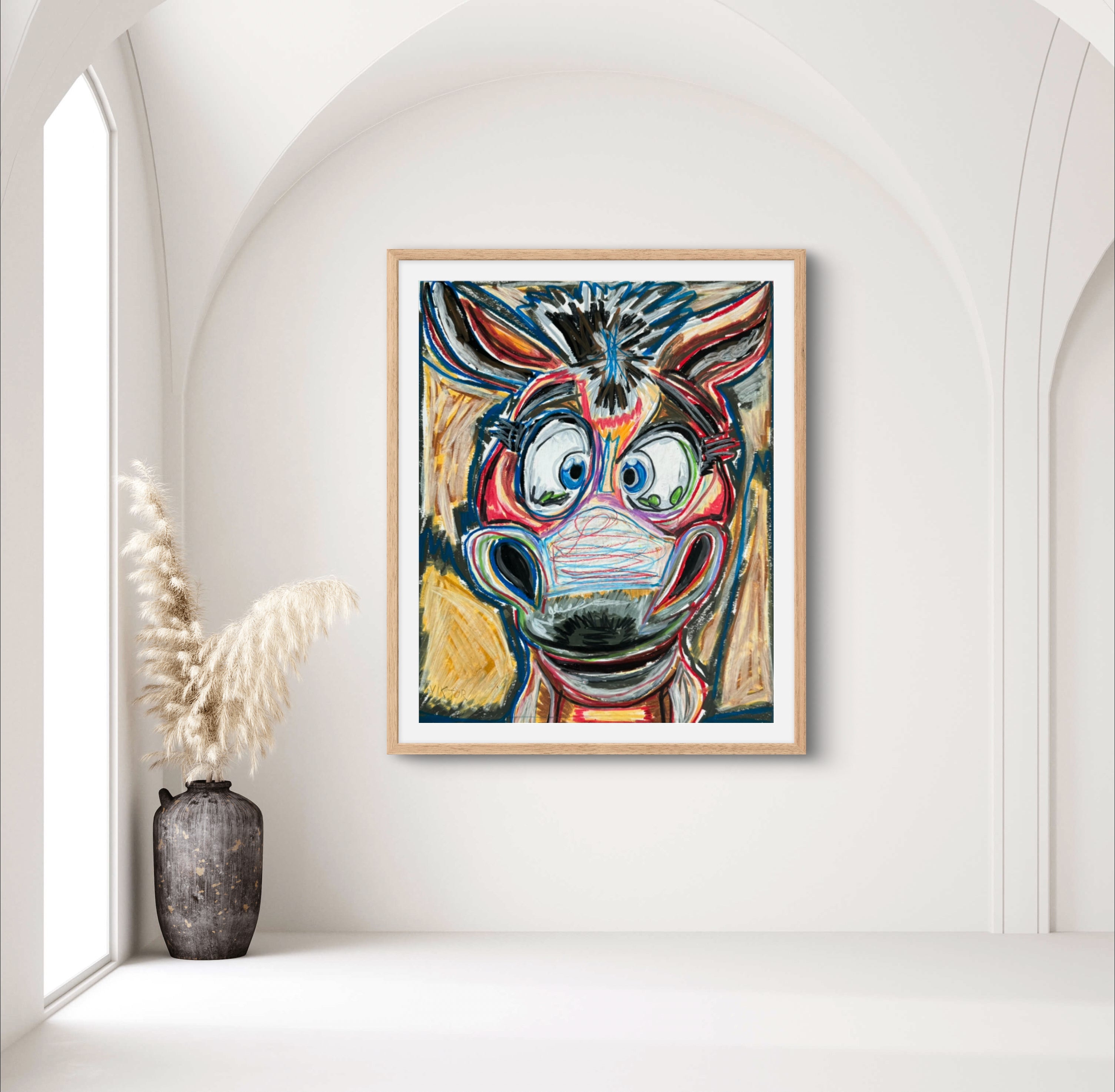 Mister Ed the Donkey - Art Prints Vichy's Art