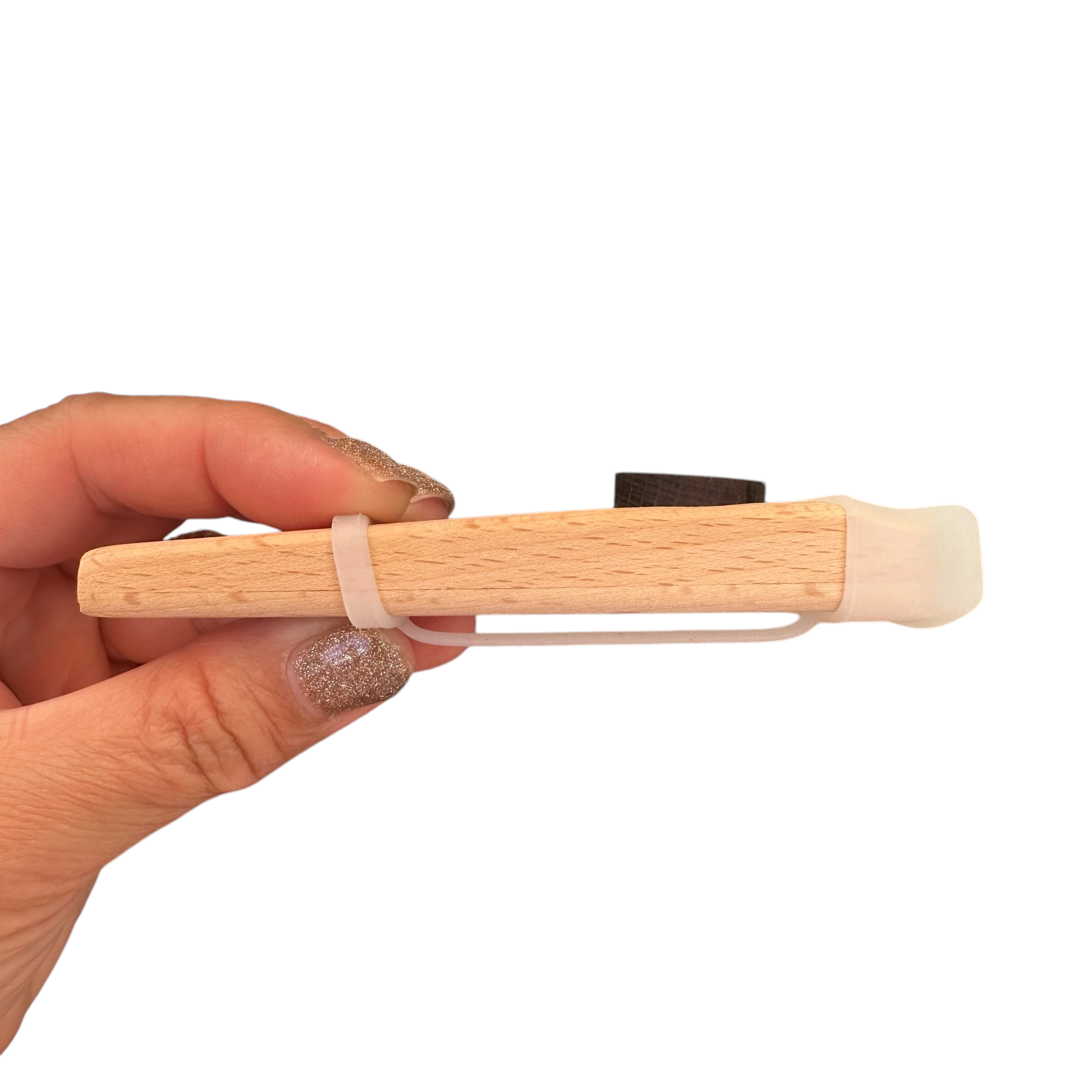 Wooden Kazoo – Handcrafted Hum Sound Toy for Kids & Adults – Natural Musical Fun Instrument Music Frog Co