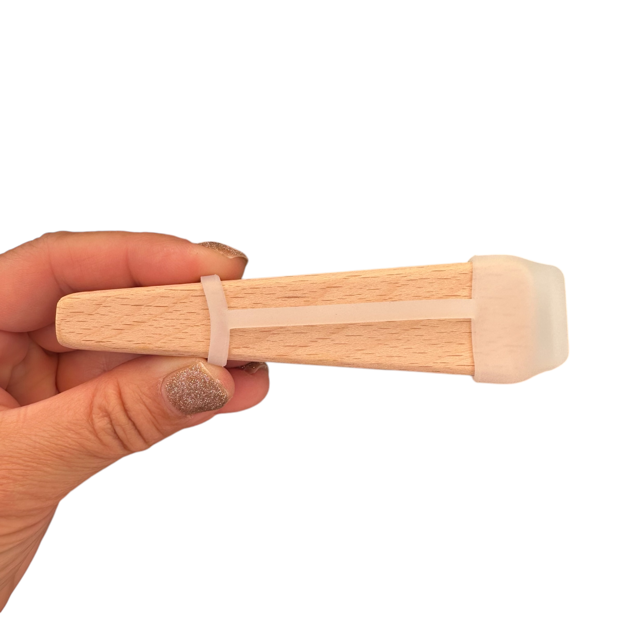 Wooden Kazoo – Handcrafted Hum Sound Toy for Kids & Adults – Natural Musical Fun Instrument Music Frog Co