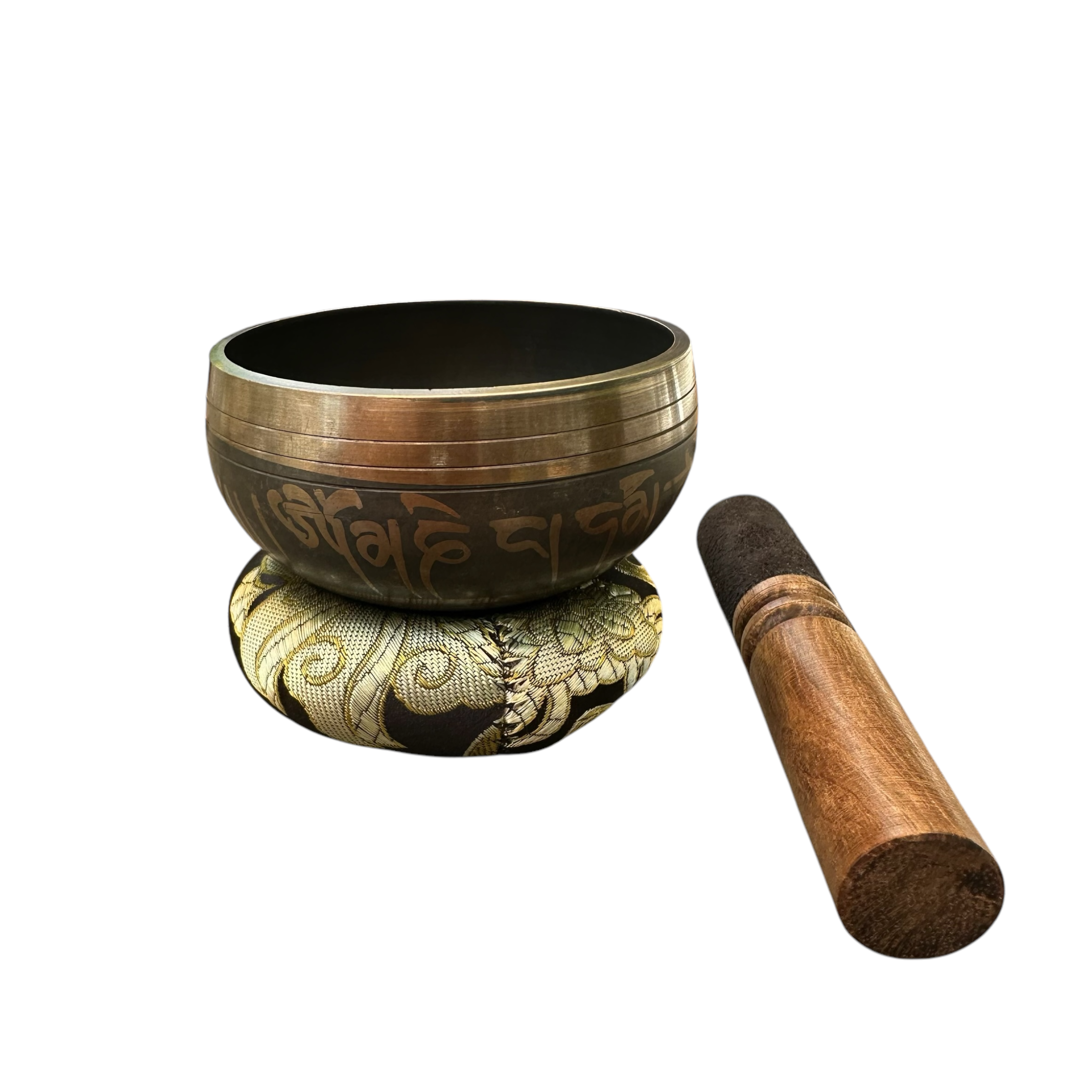 tibetan-singing-bowl-set-handcrafted-bronze-sound-bowl-with-wooden-mallet-silk-cushion-meditation-sound-healing-tool Music Frog Co