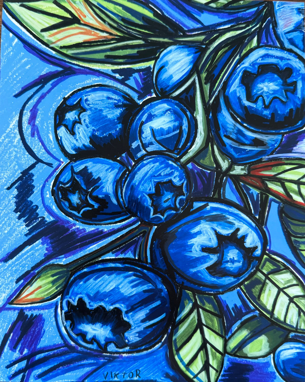 Beautifully Blue - Art Prints Vichy's Art