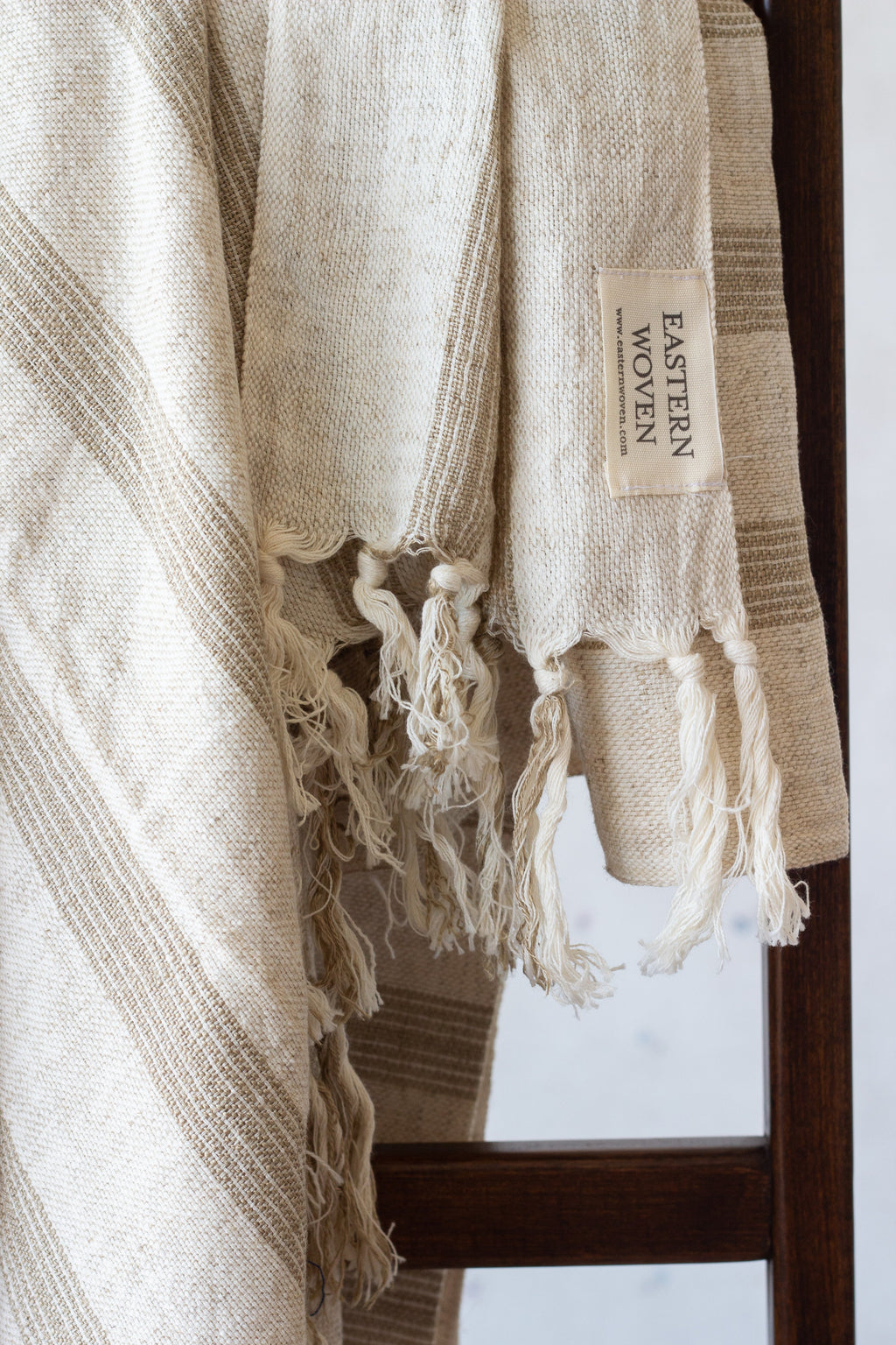 Ciragan Cotton Linen Towel Eastern Woven