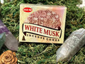 Incense Cones - White Musk Sacred Crystals