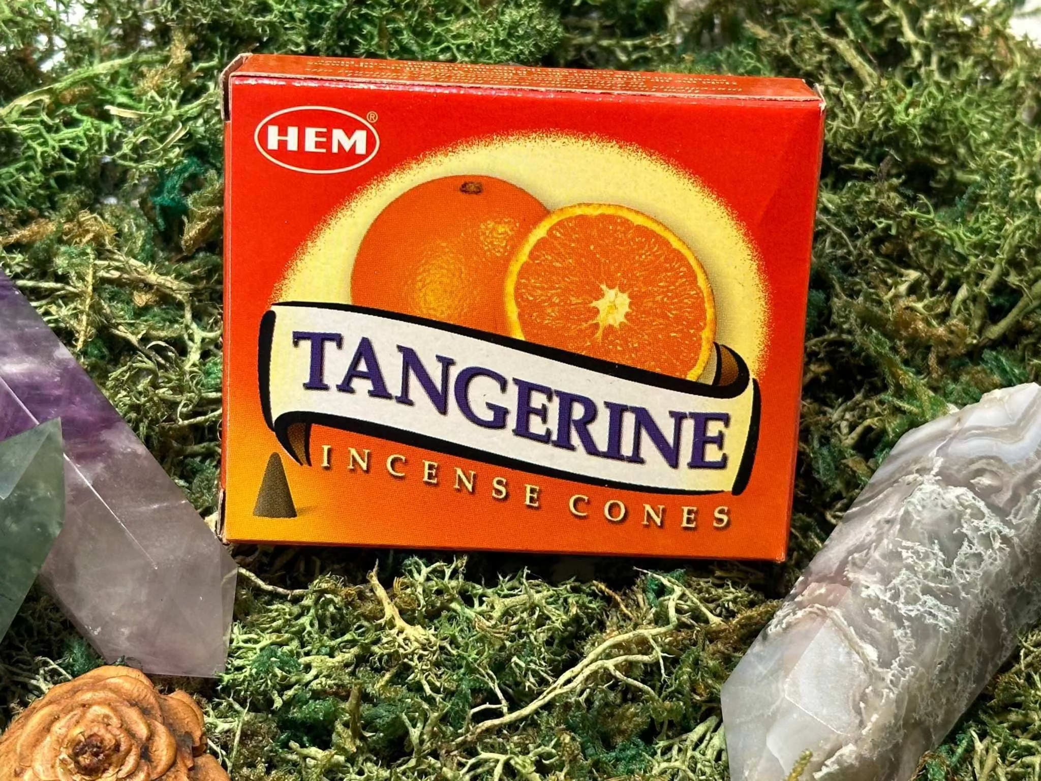 Incense Cones - Tangerine Sacred Crystals